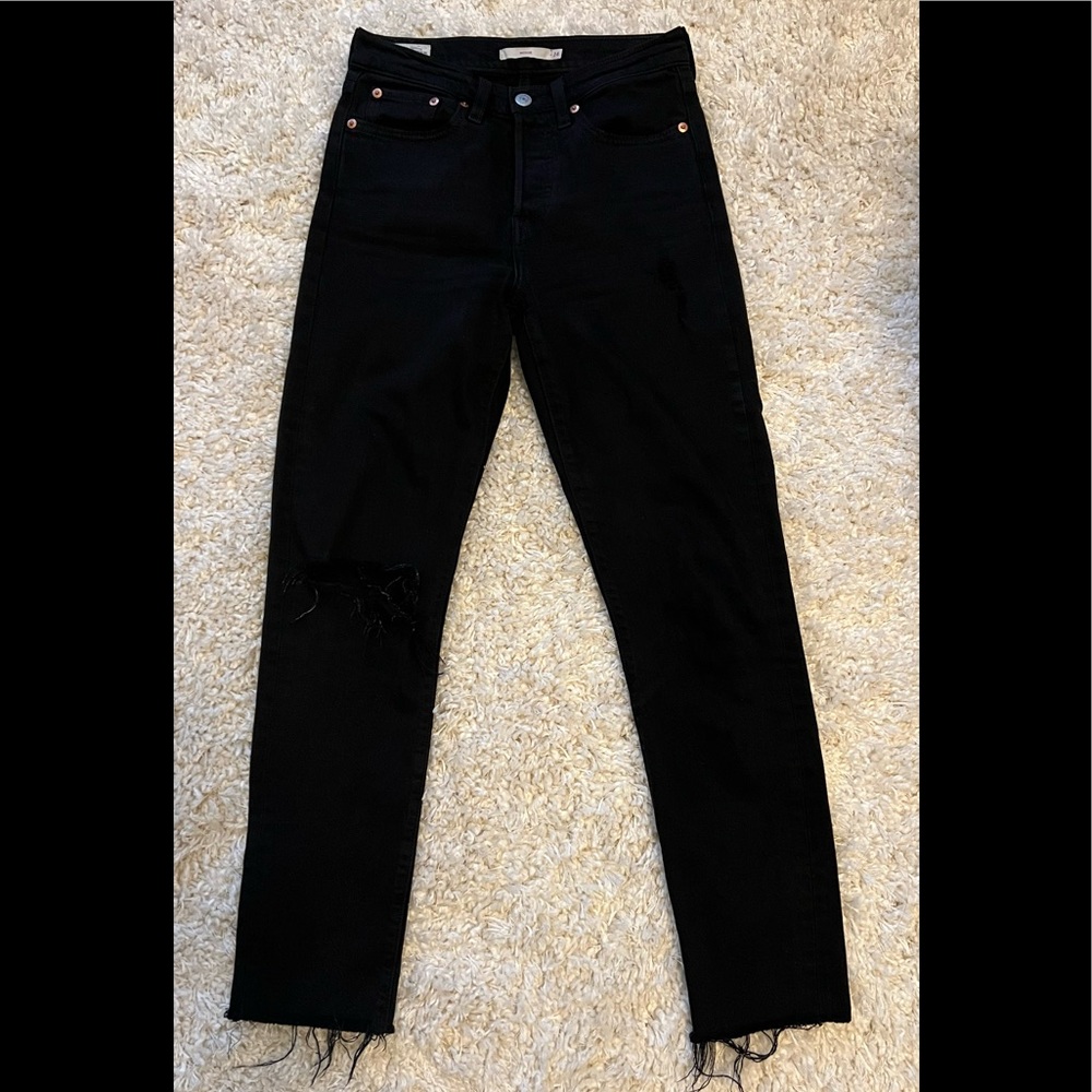 Levi’s high rise wedgie jeans
